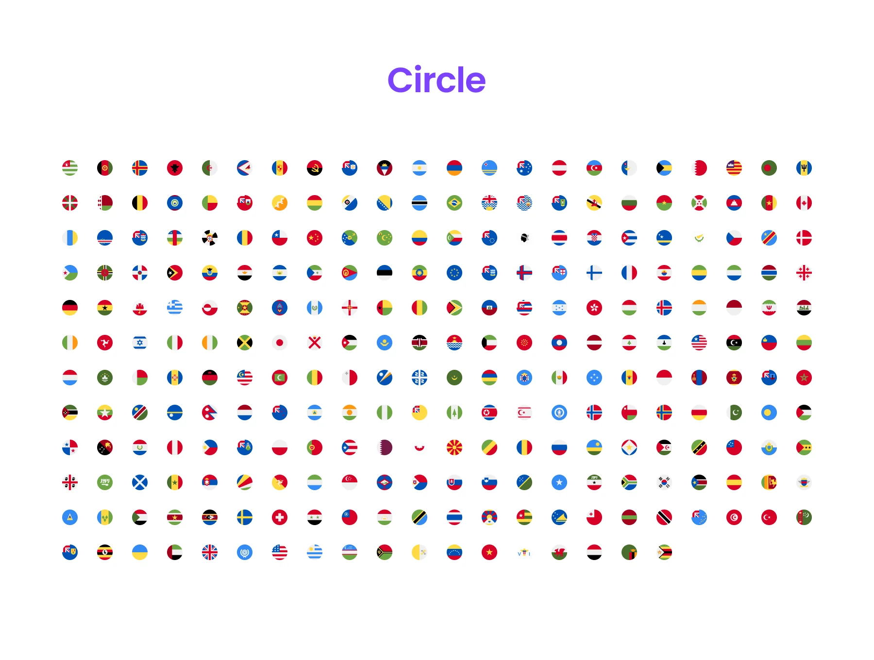 Country Flag Icon Library 6