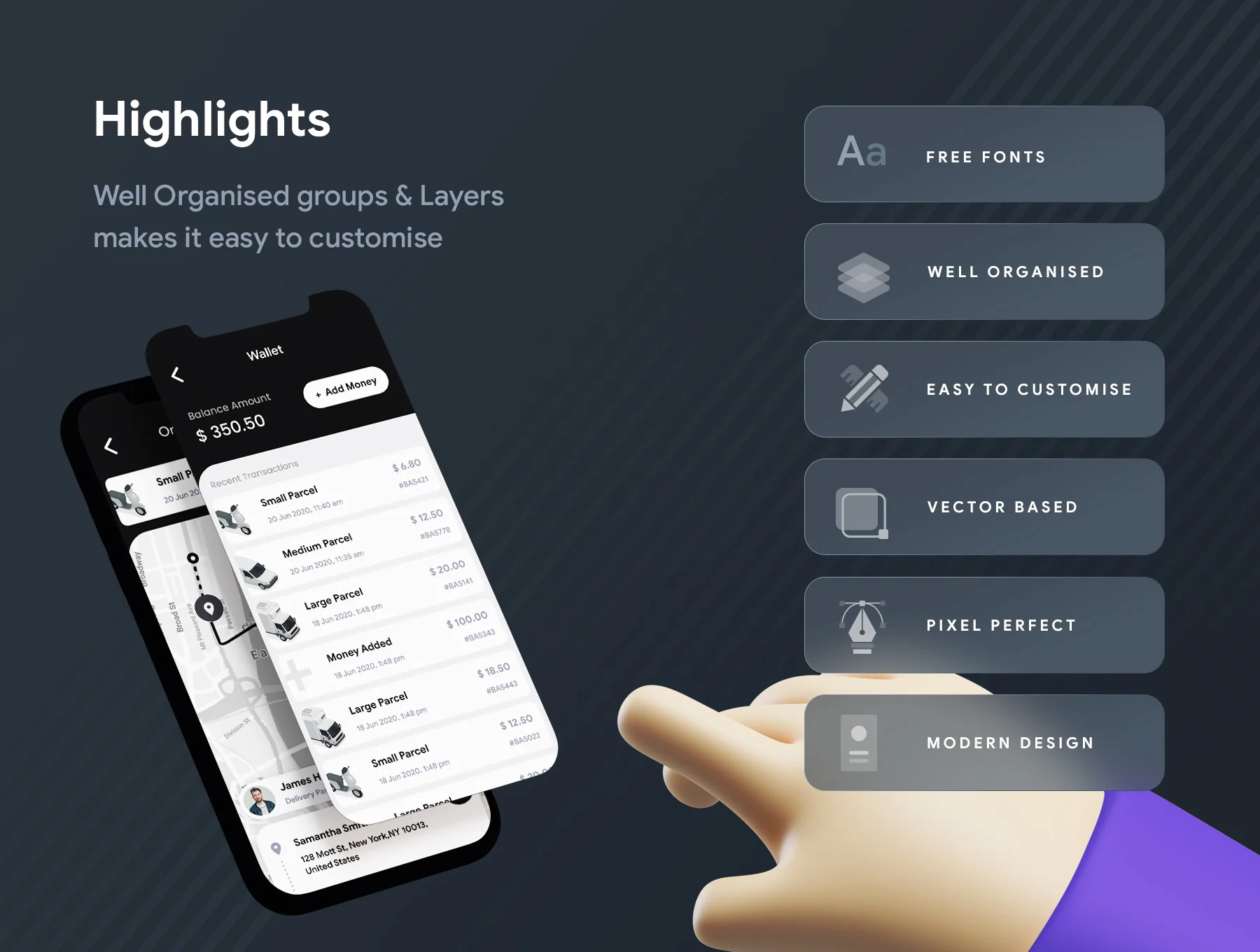 Courier App with Delivery App 2