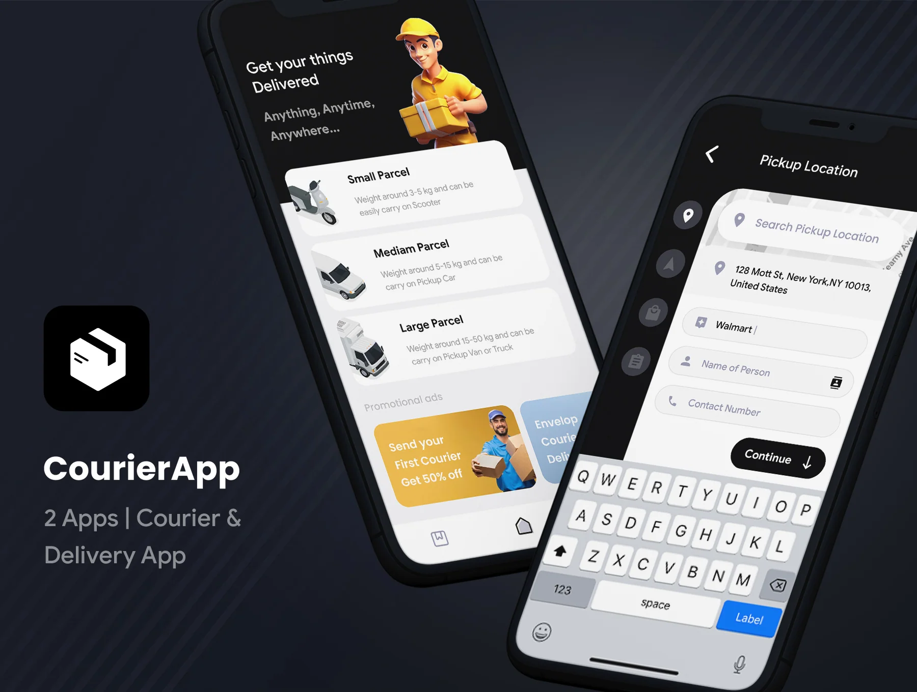 Courier App with Delivery App 5