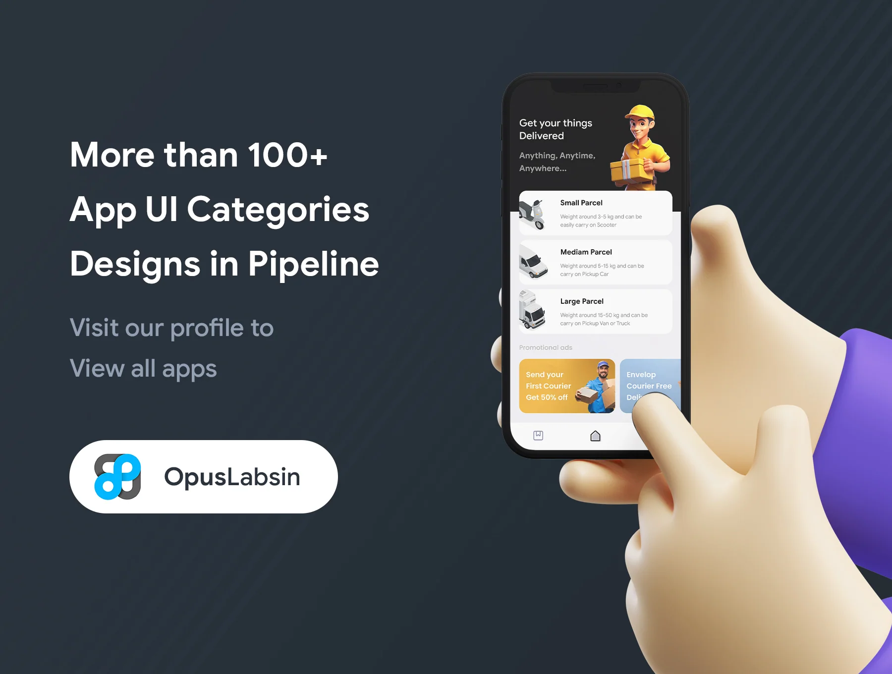Courier App with Delivery App 6