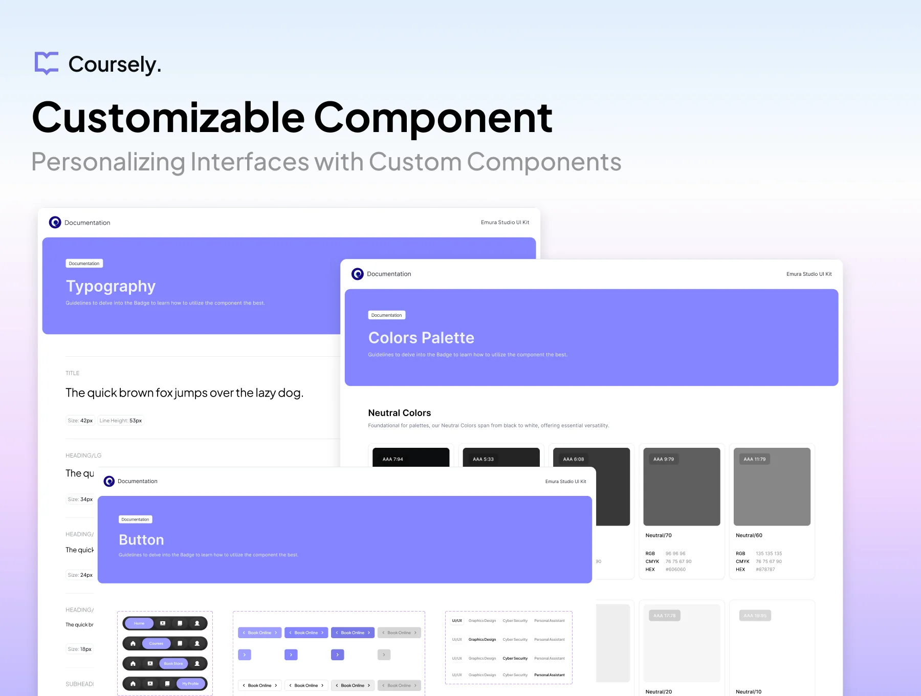 Coursely – LMS Mobile UI Kit 2
