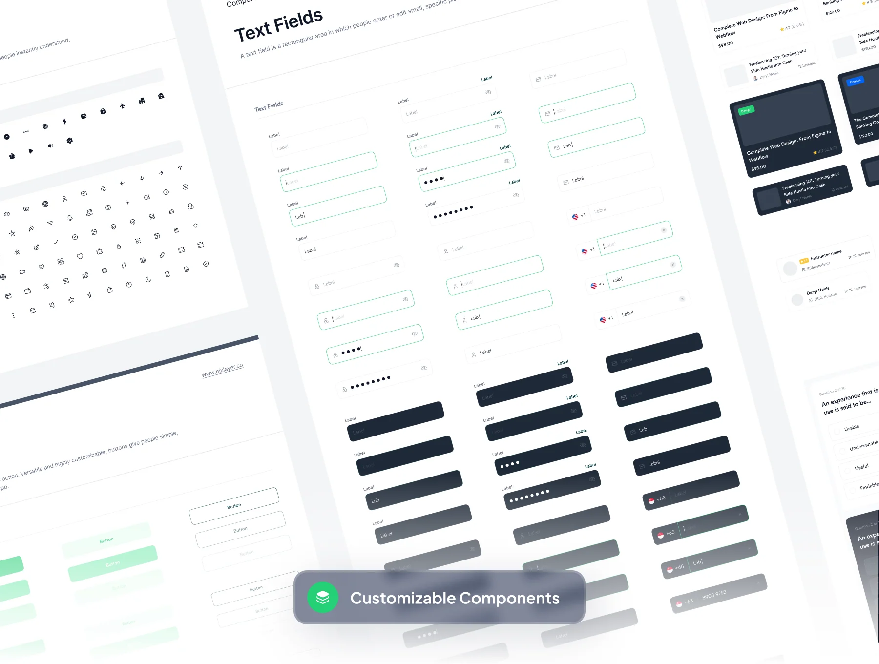 Courser - Online Learning App UI Kit 4