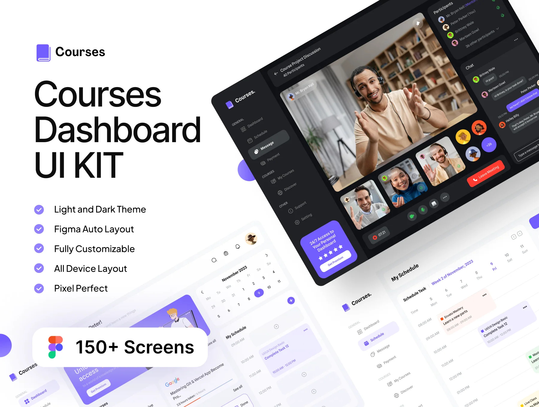 Courses - Courses Dashboard UI KIT