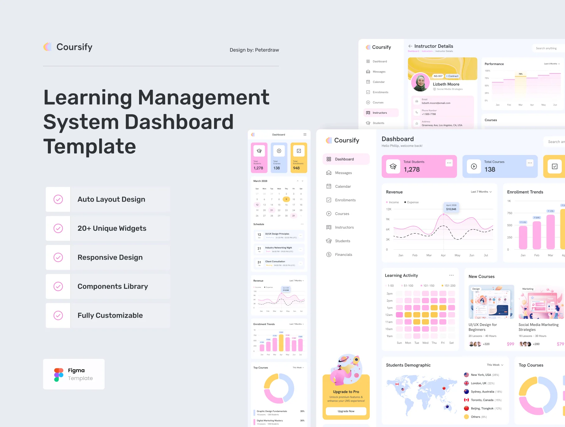 Coursify - Learning Management System Dashboard