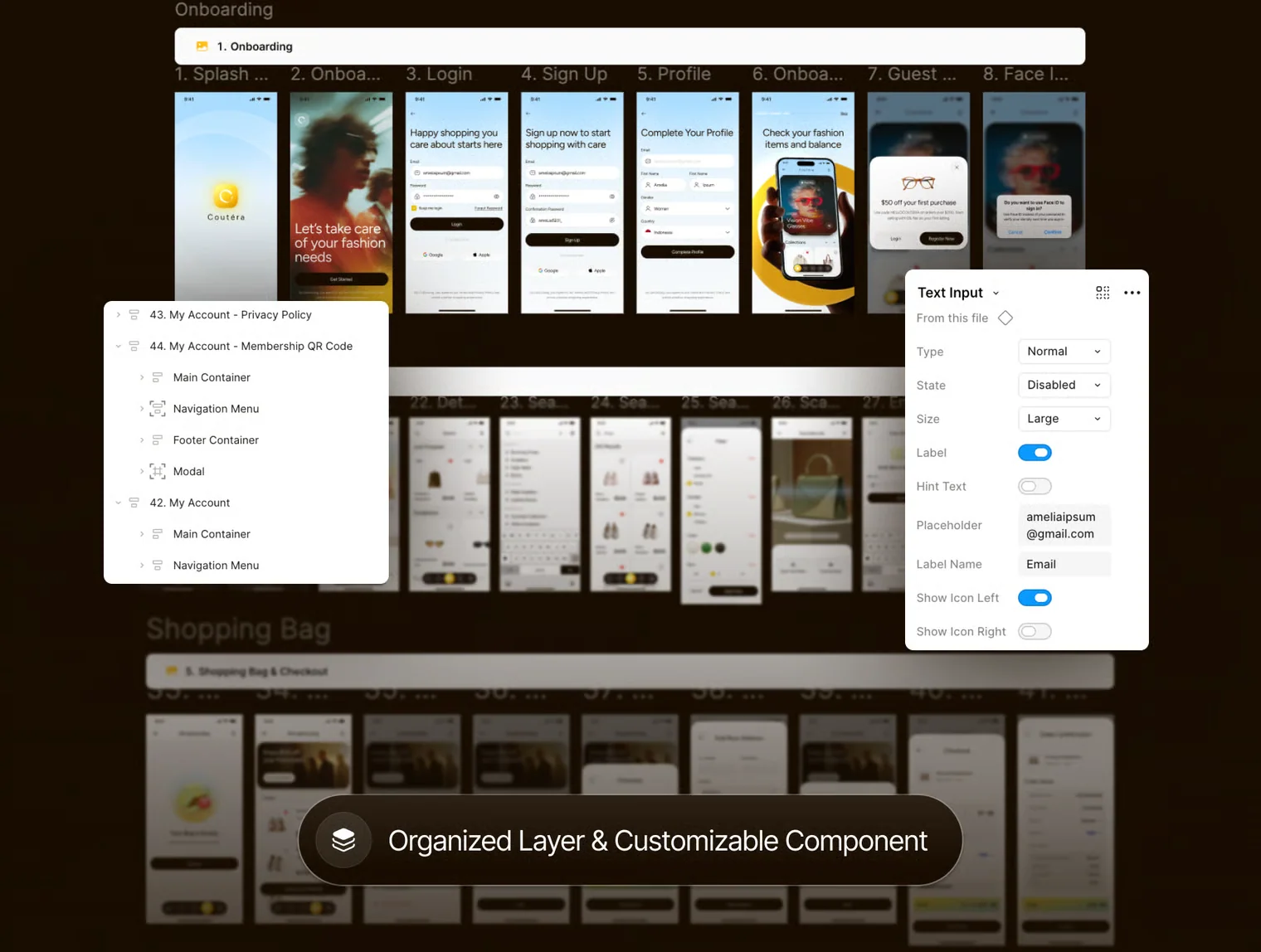 Coutera - E-Commerce App UI Kit 5
