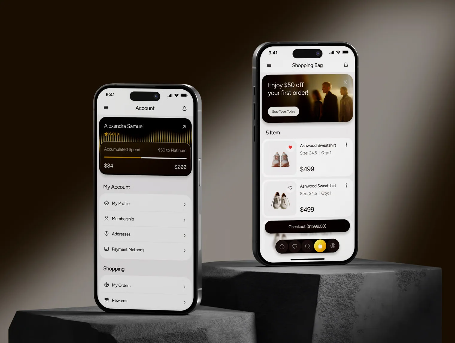 Coutera - E-Commerce App UI Kit 6