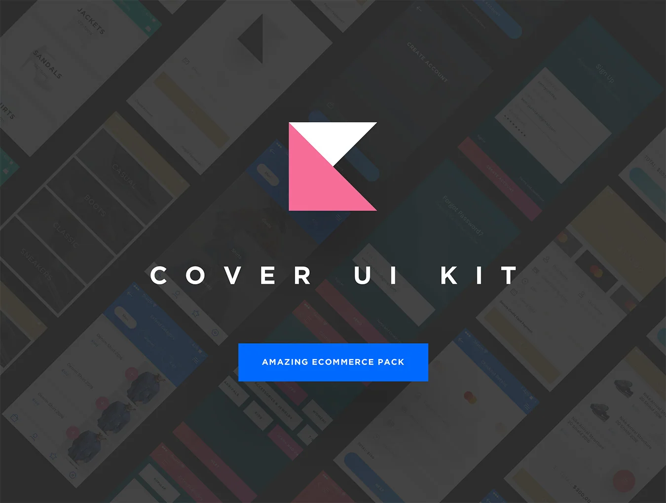 Cover E-commerce Shopping UI Kit