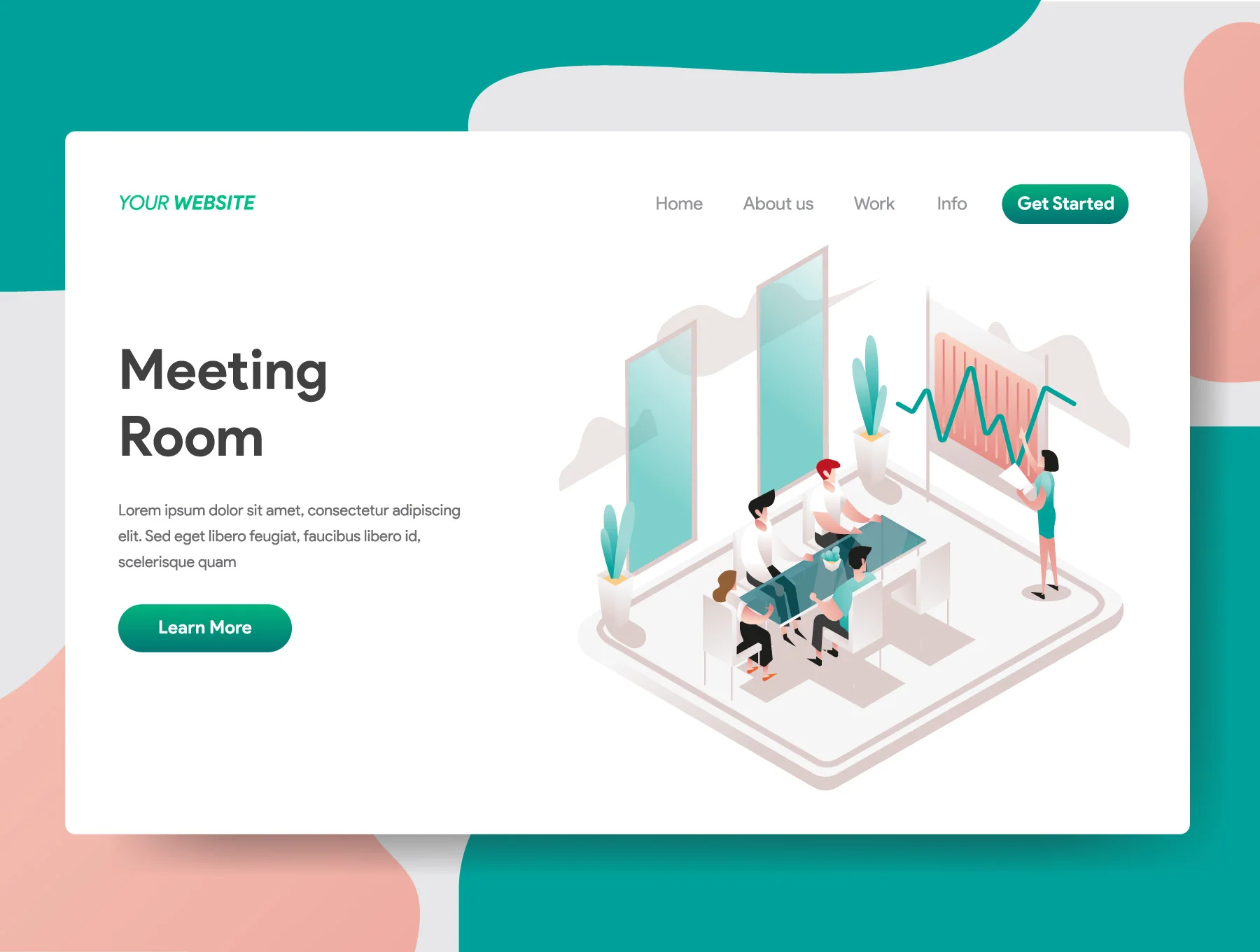 Coworking Space Illustration Vol 1 2