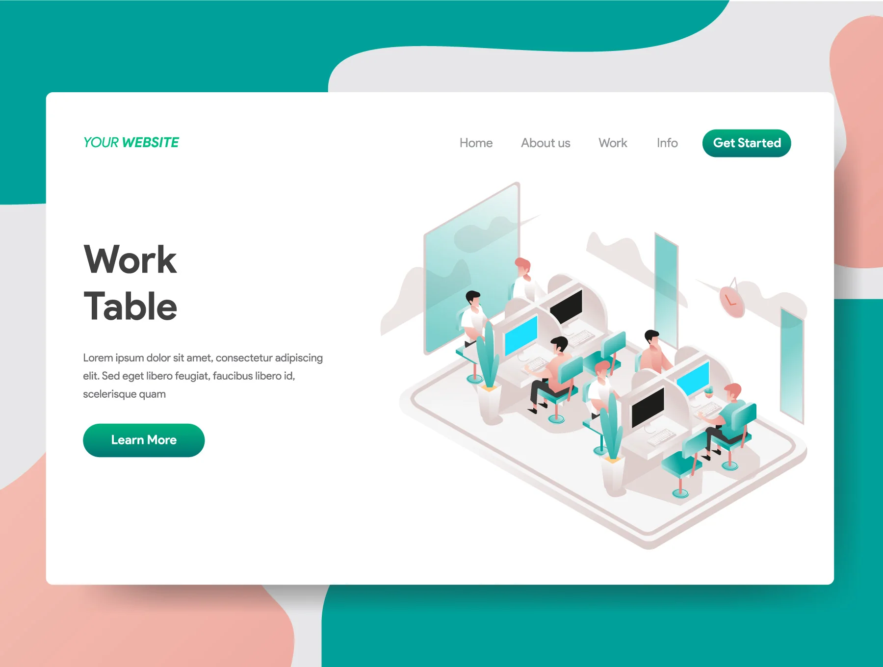 Coworking Space Illustration Vol 1 6