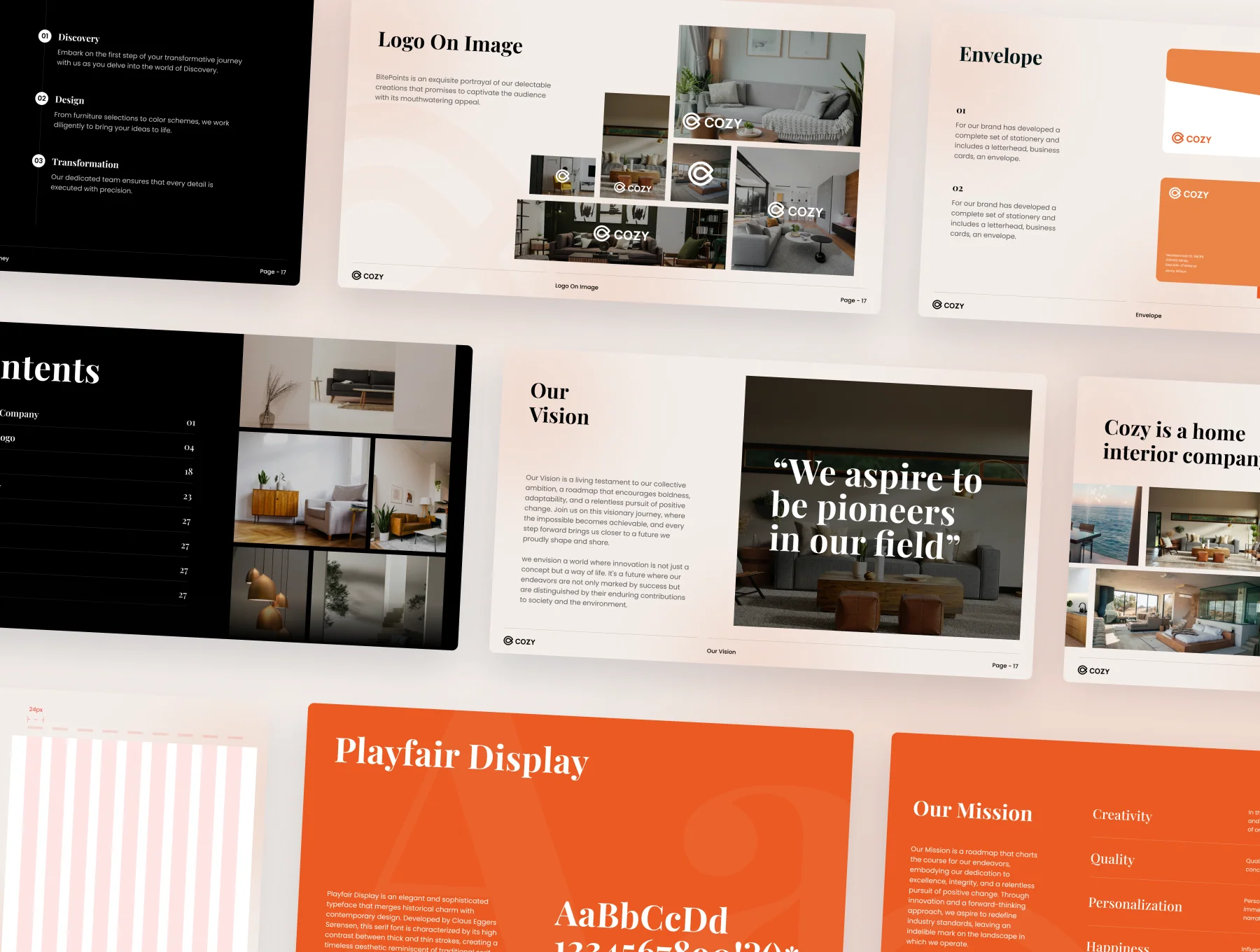 Cozy - Real Estate Brand Guidelines 2