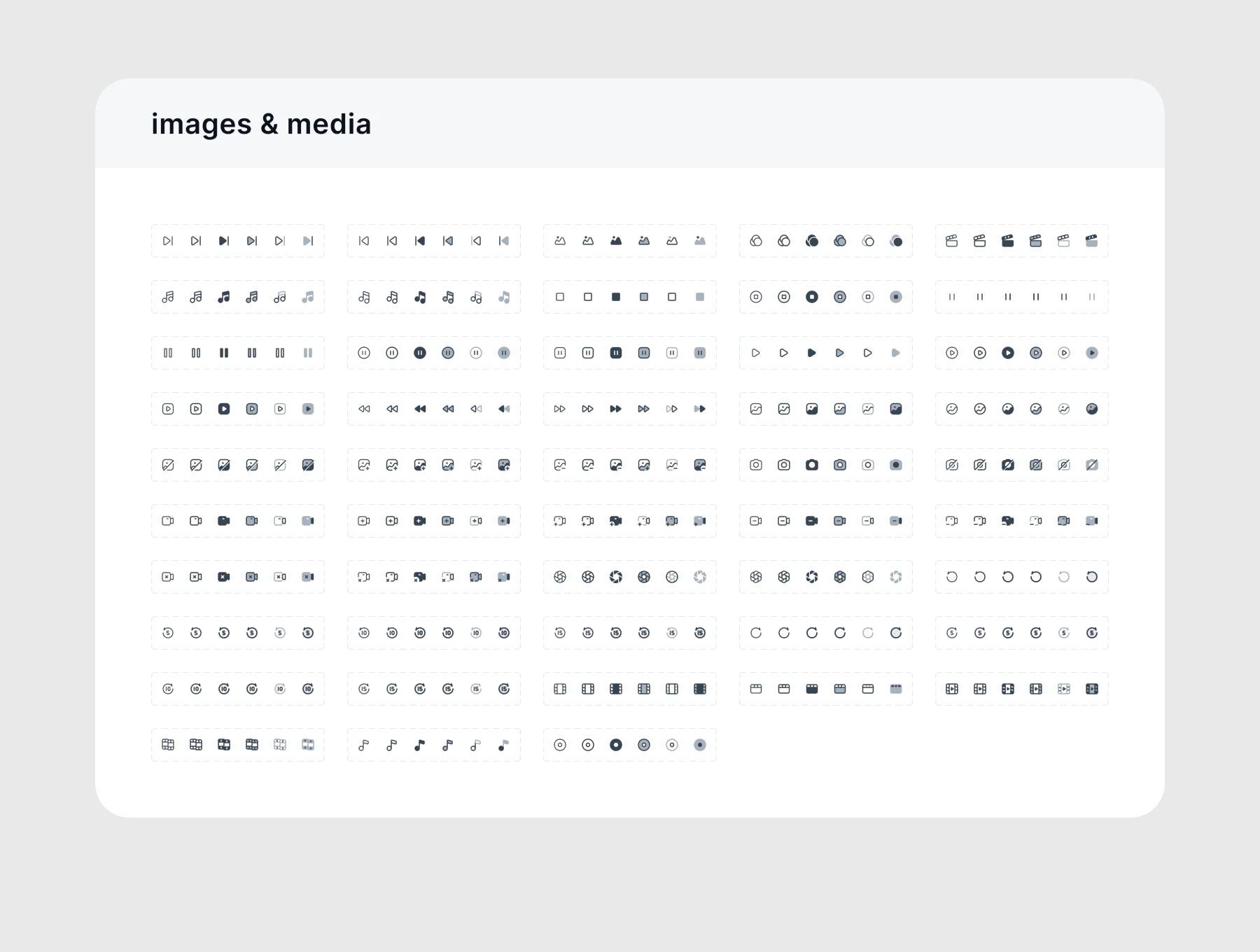 Craft Icons Pro — 6,000+ UI Icons (6 Styles) • Figma 3