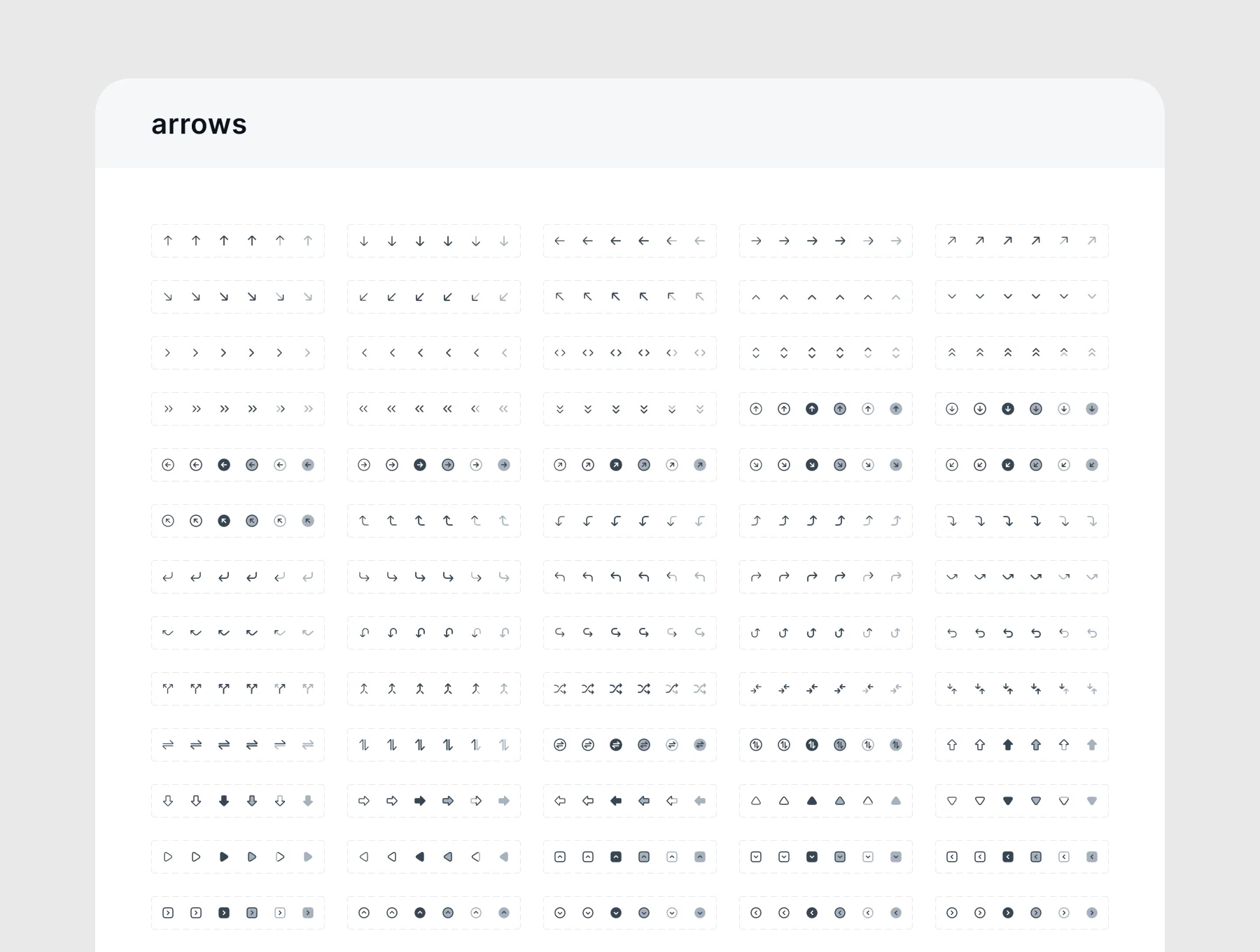 Craft Icons Pro — 6,000+ UI Icons (6 Styles) • Figma 7