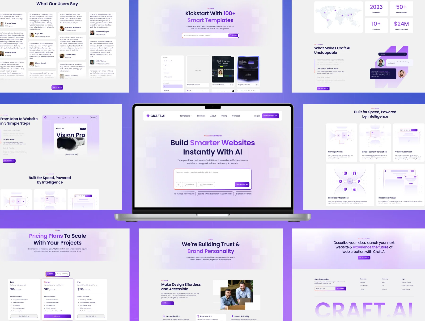 CraftAI - AI Website Builder 3