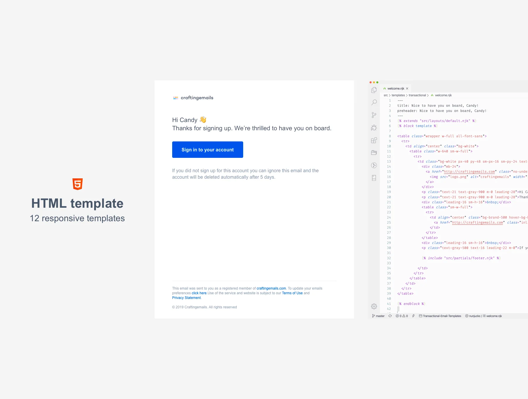 Shopify & HTML email templates 2