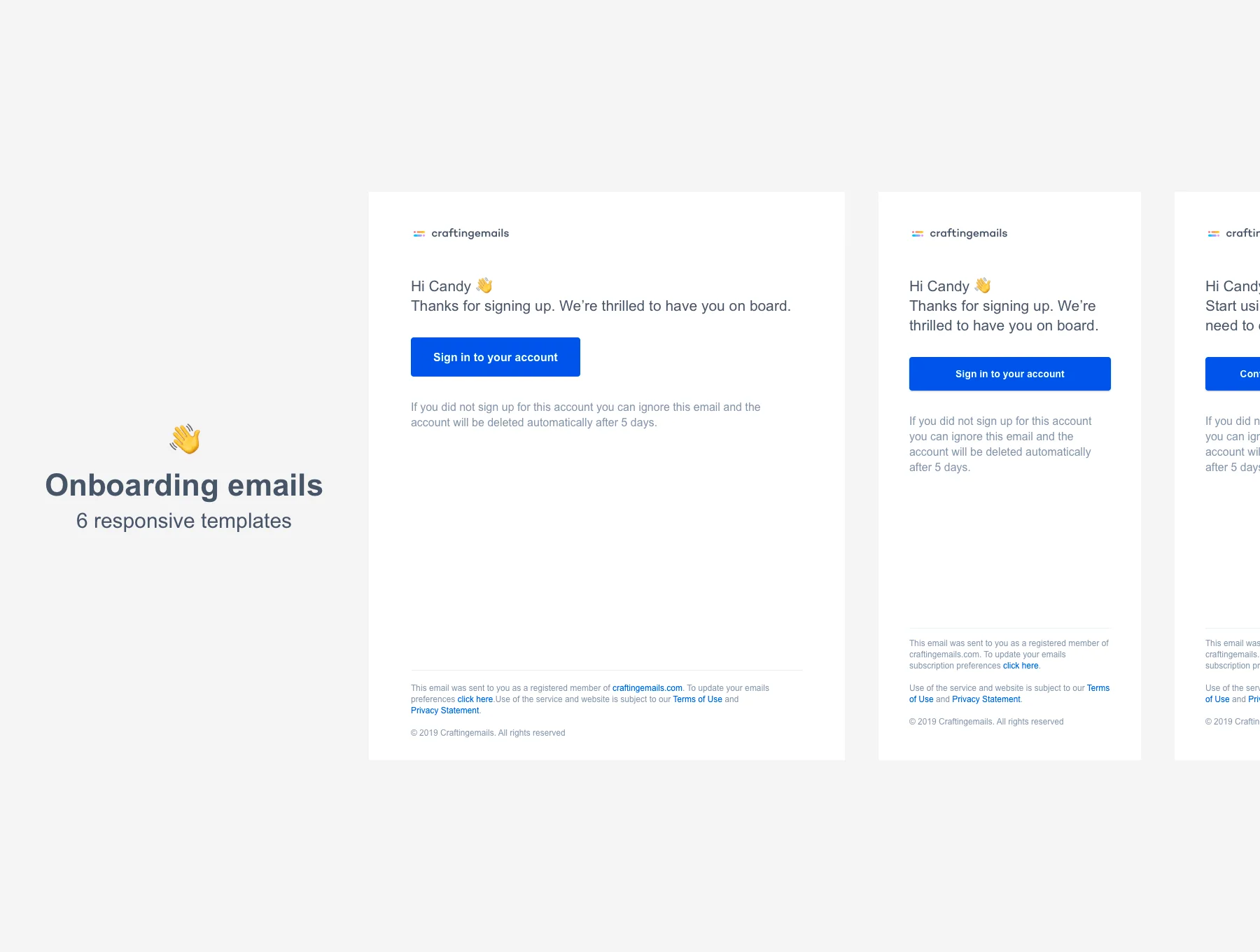 Shopify & HTML email templates 3