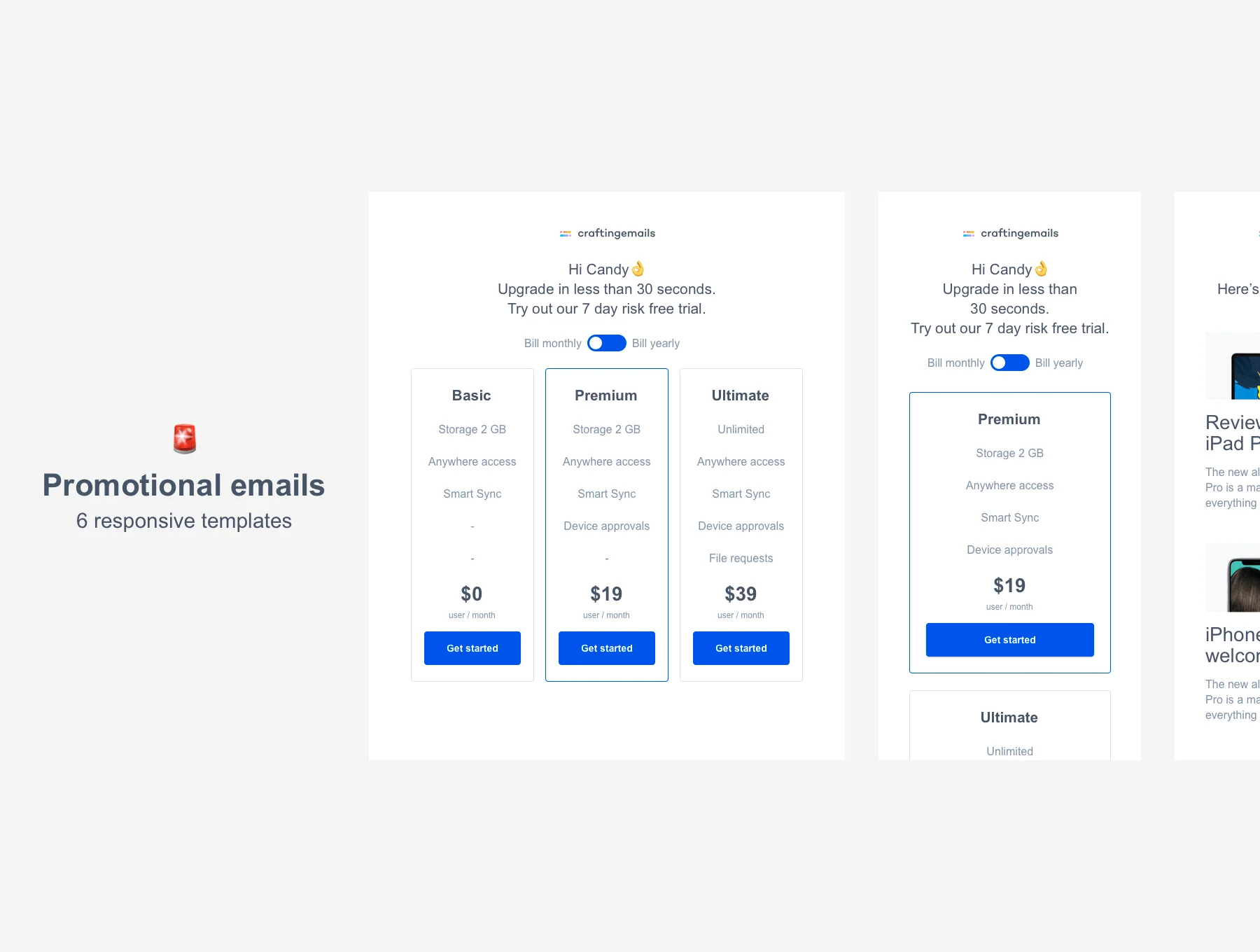 Shopify & HTML email templates 4