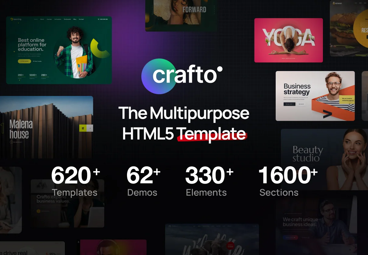 Crafto - The Multipurpose HTML5 Template