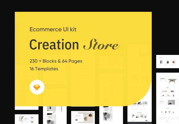 Creation Shop UI Kit