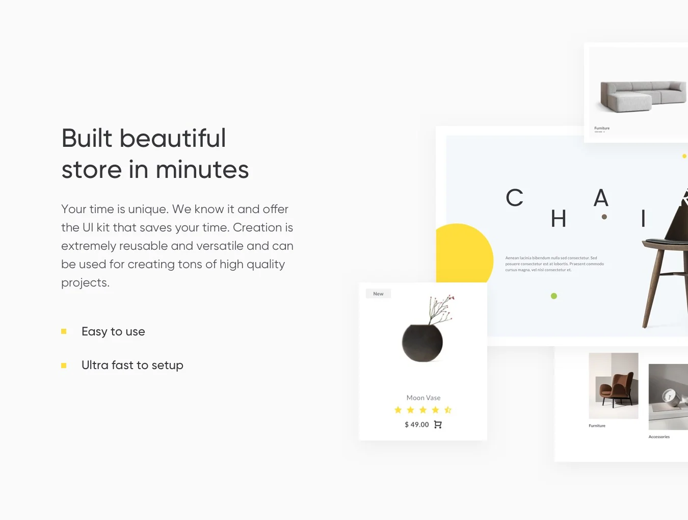 Creation Shop UI Kit 5