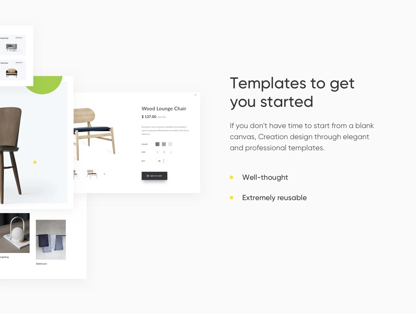 Creation Shop UI Kit 6