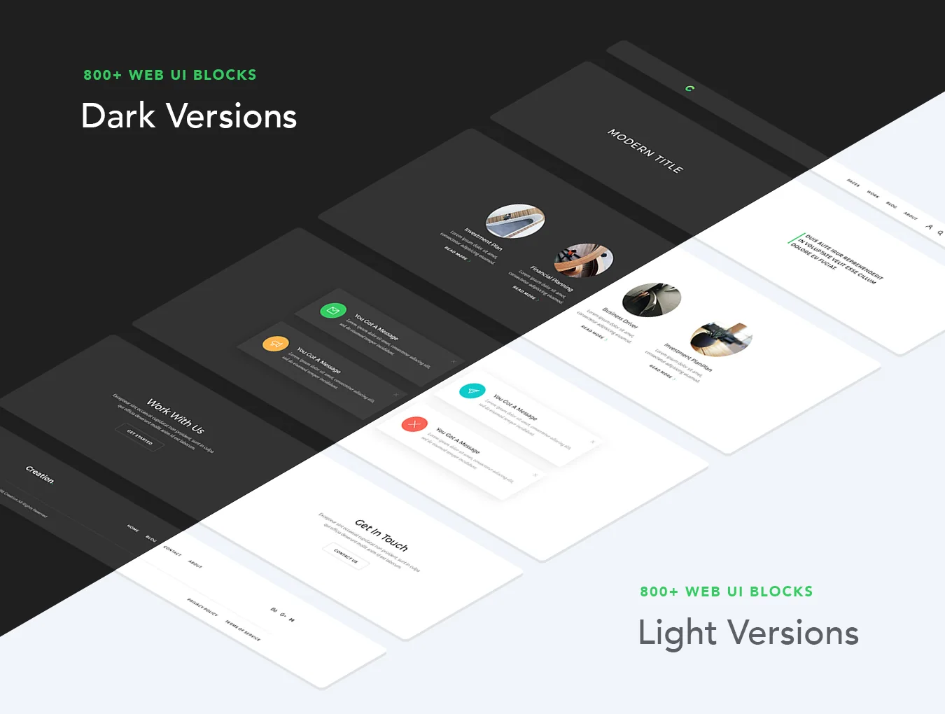 Creation Web UI kit 5