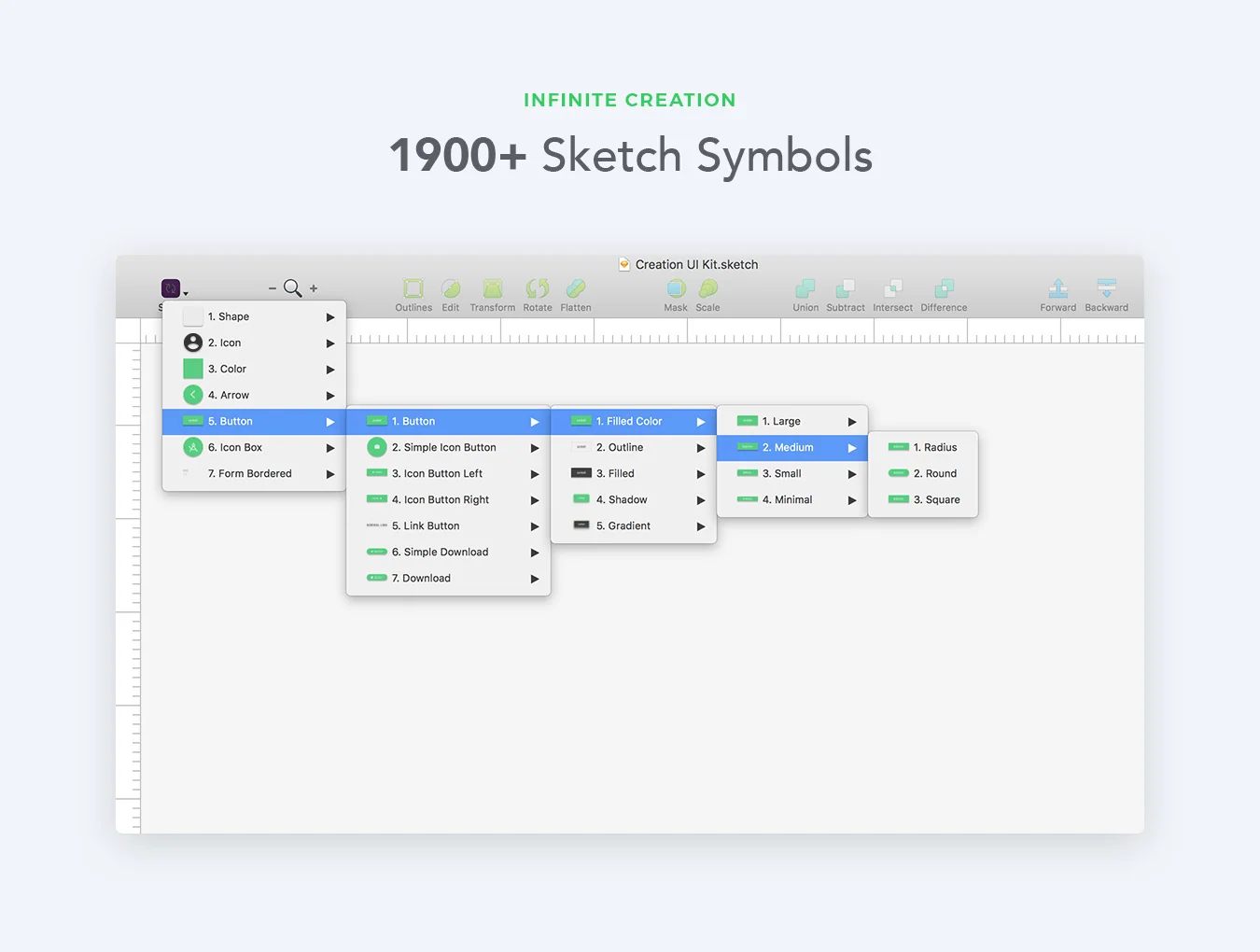 Creation Web UI kit 7