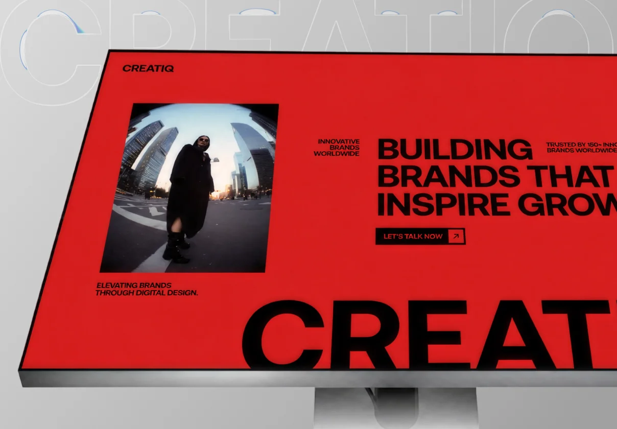 Creatiq – Premium Agency & Portfolio Template UI (KIT)
