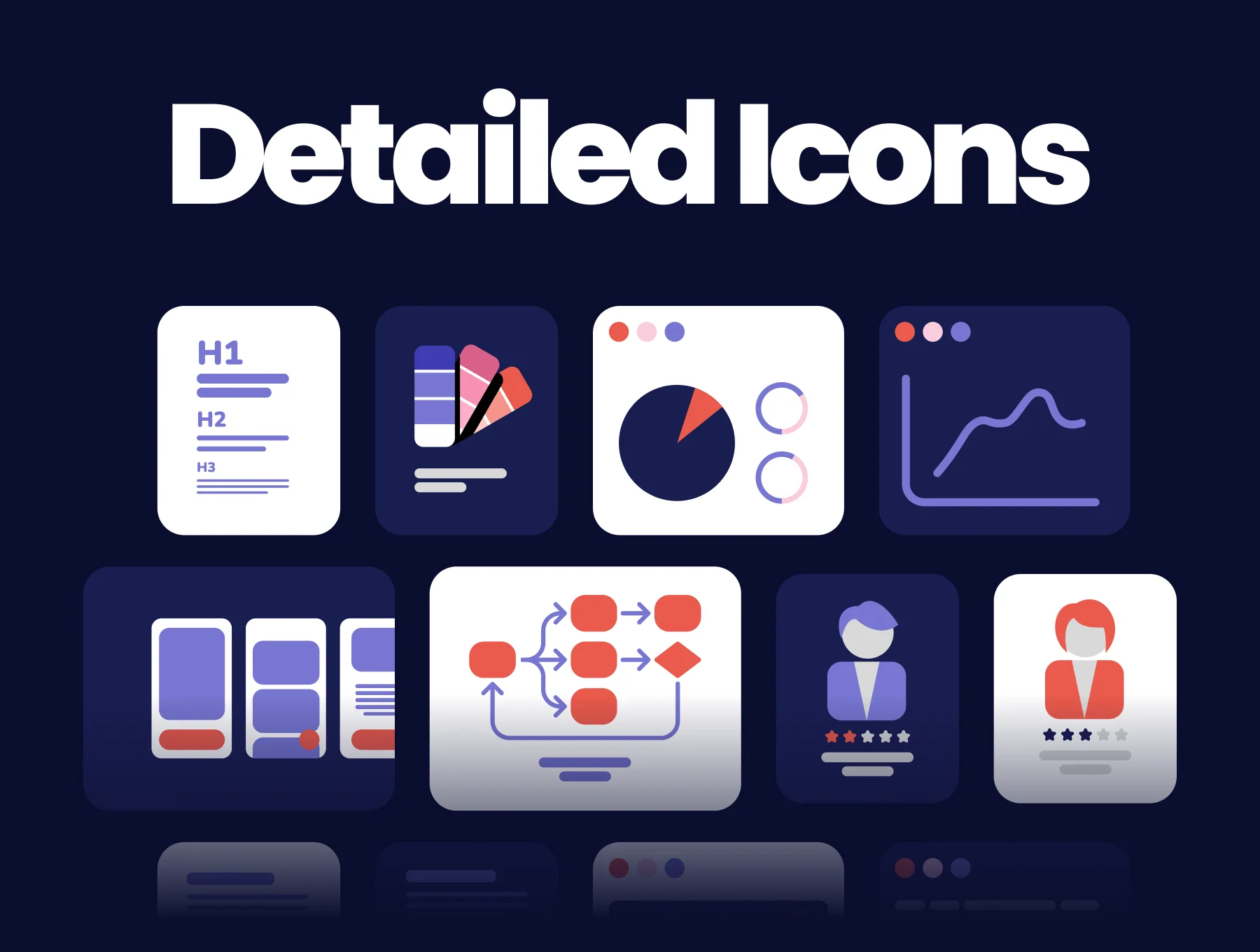 Creative Agency / Digital Agency Illustrations / Characters / Icons 4