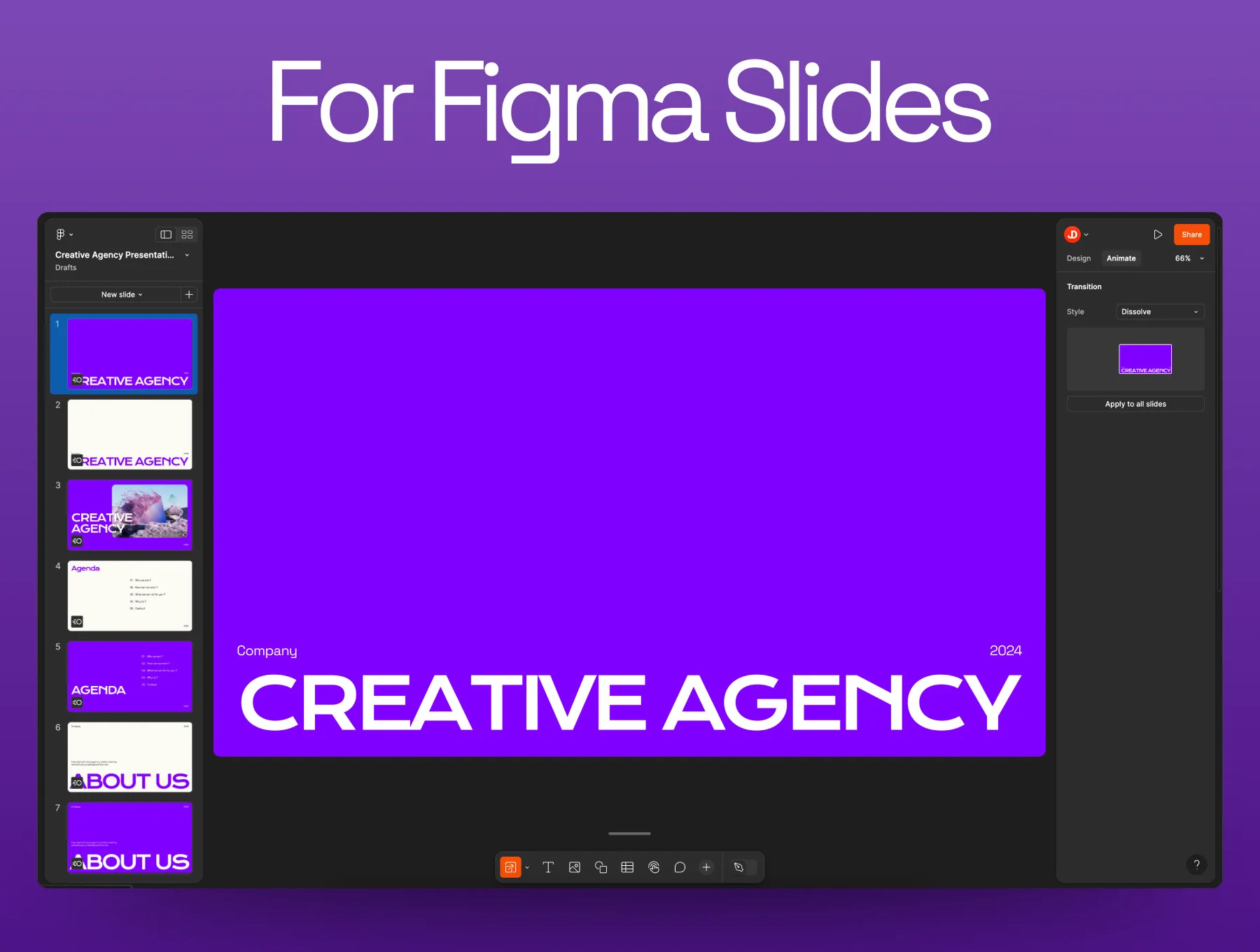 Creative Agency Presentation - Figma Slides 2