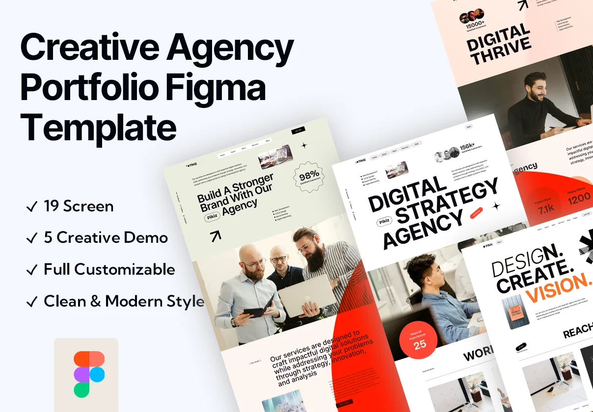 Creative Agency Portfolio Template
