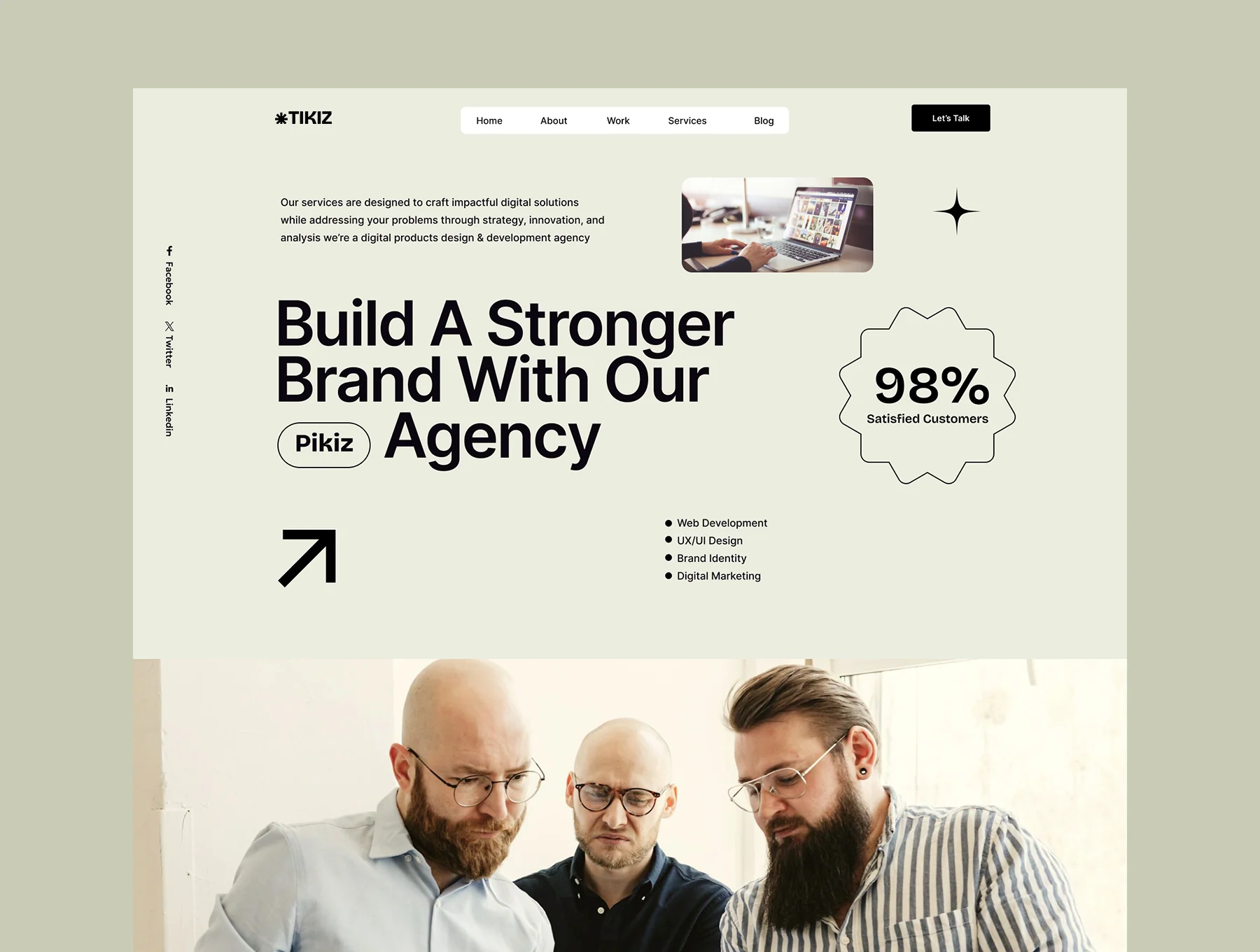 Creative Agency Portfolio Template 2