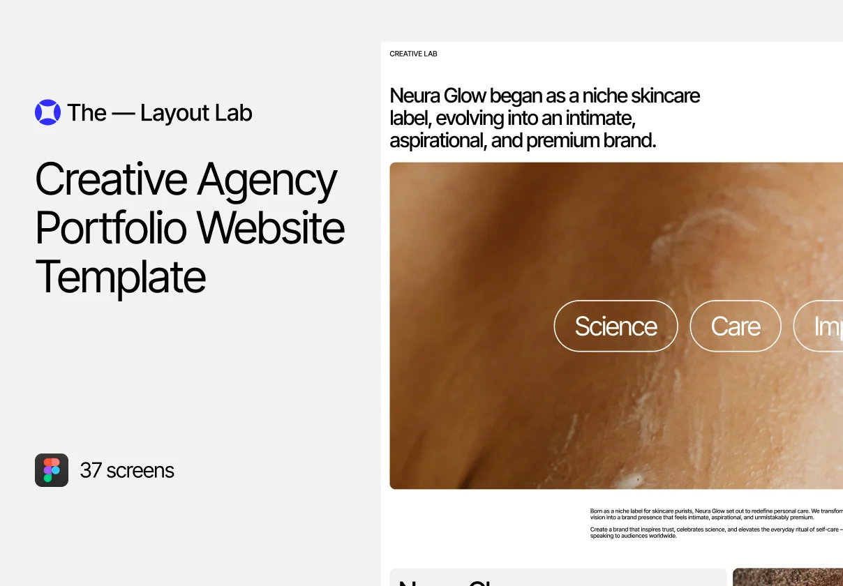 Creative Agency Portfolio Website Template