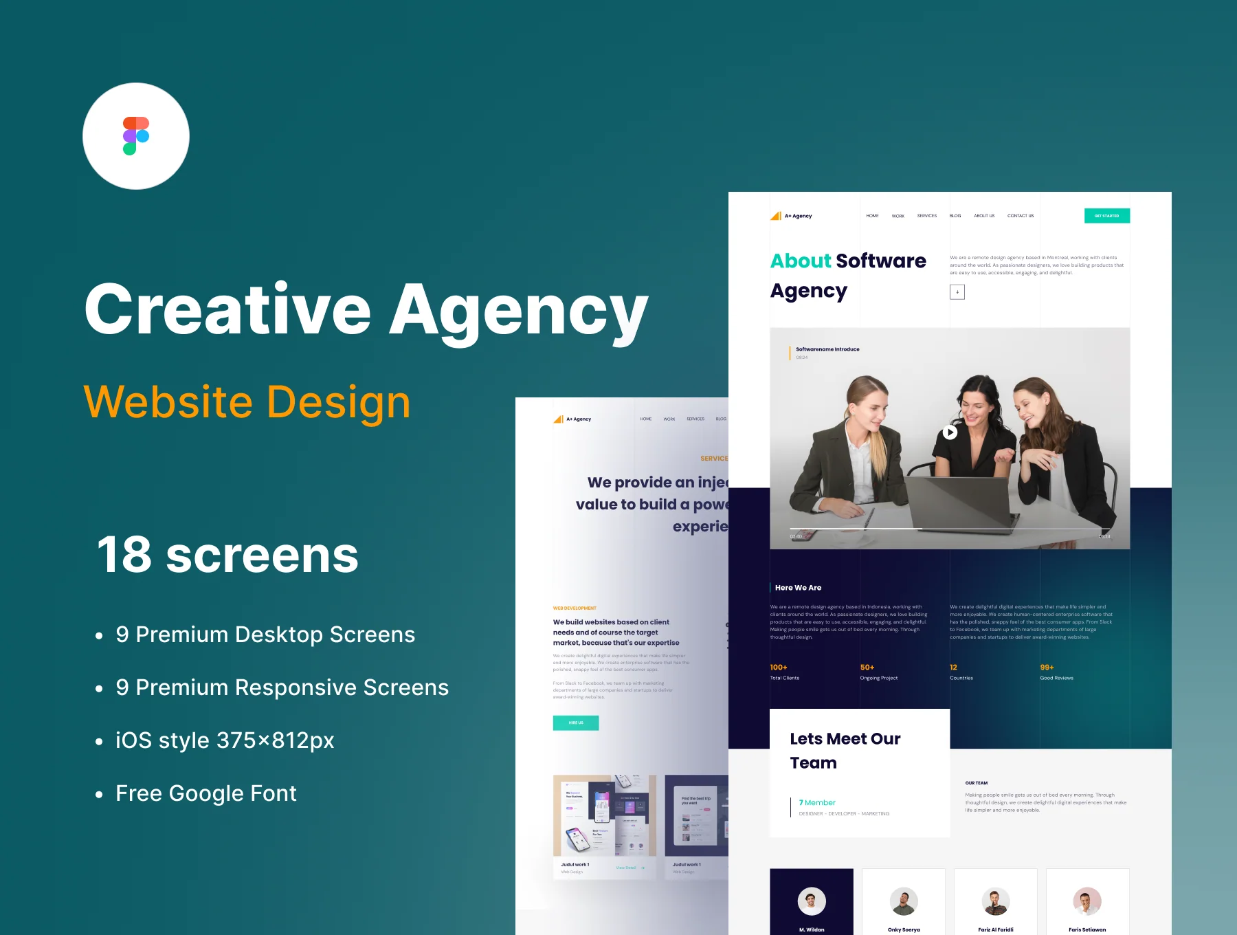 Creative Agency - Website Design UI-Kit