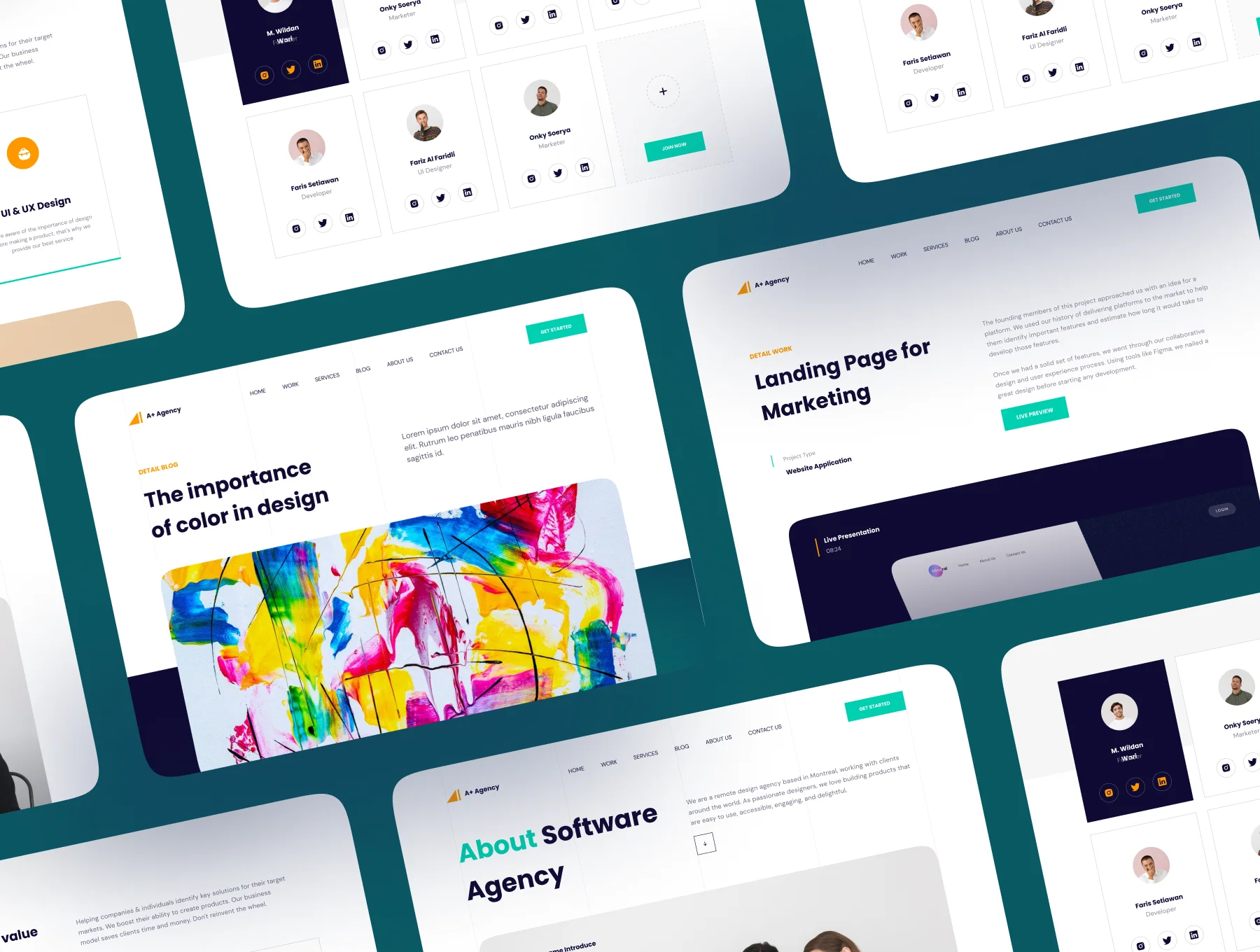 Creative Agency - Website Design UI-Kit 4