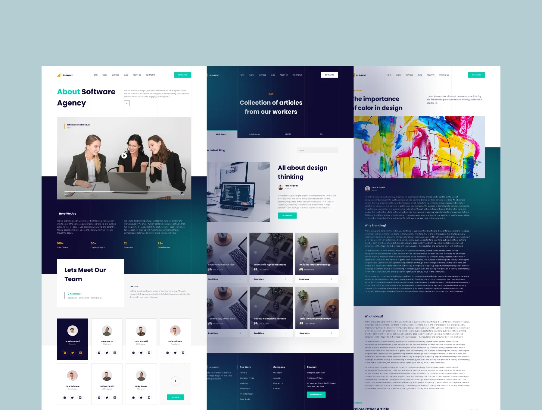 Creative Agency - Website Design UI-Kit 5