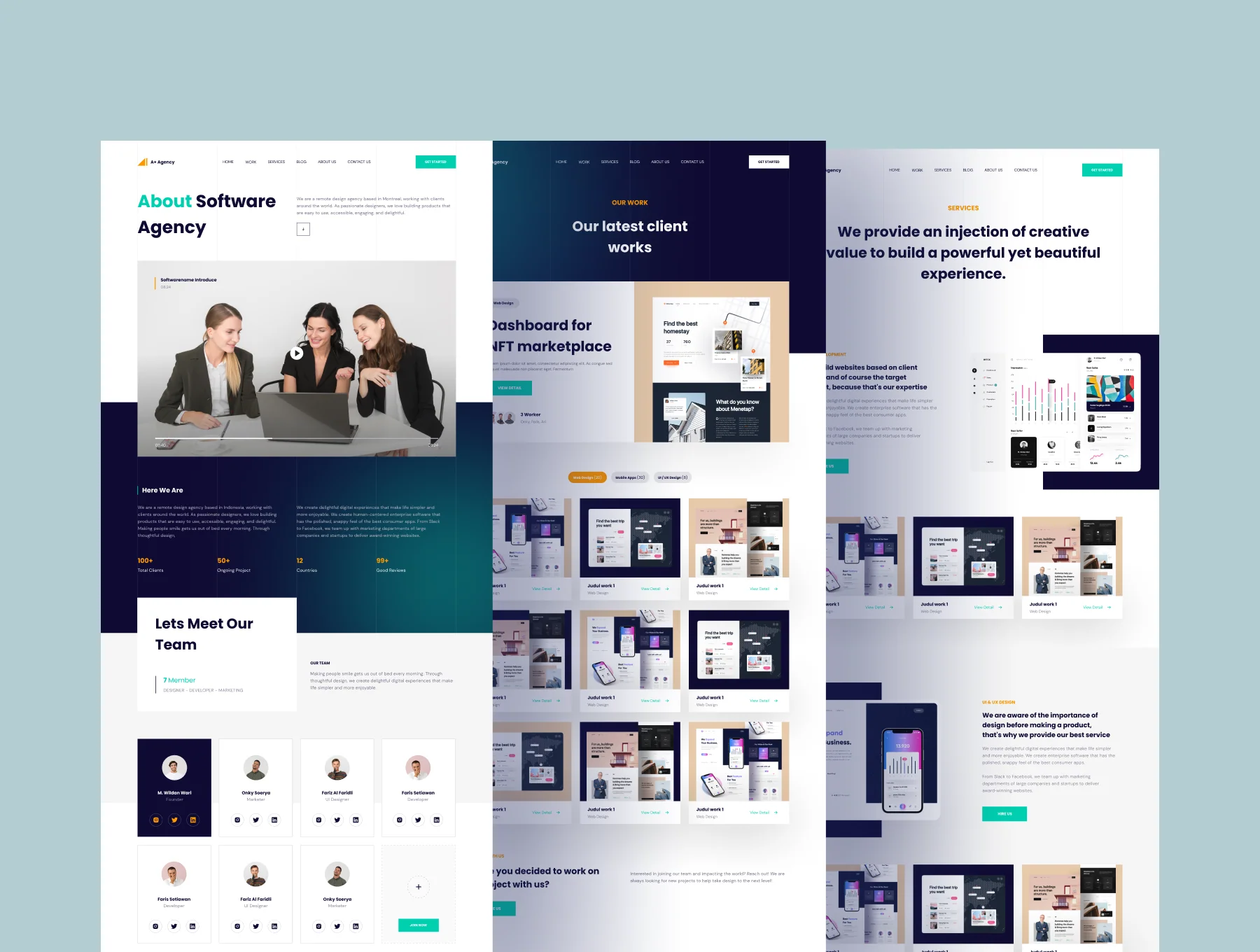 Creative Agency - Website Design UI-Kit 6