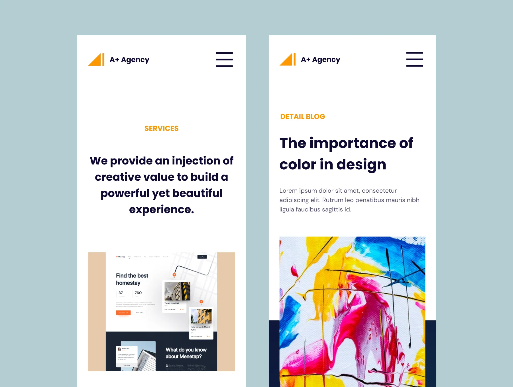 Creative Agency - Website Design UI-Kit 7