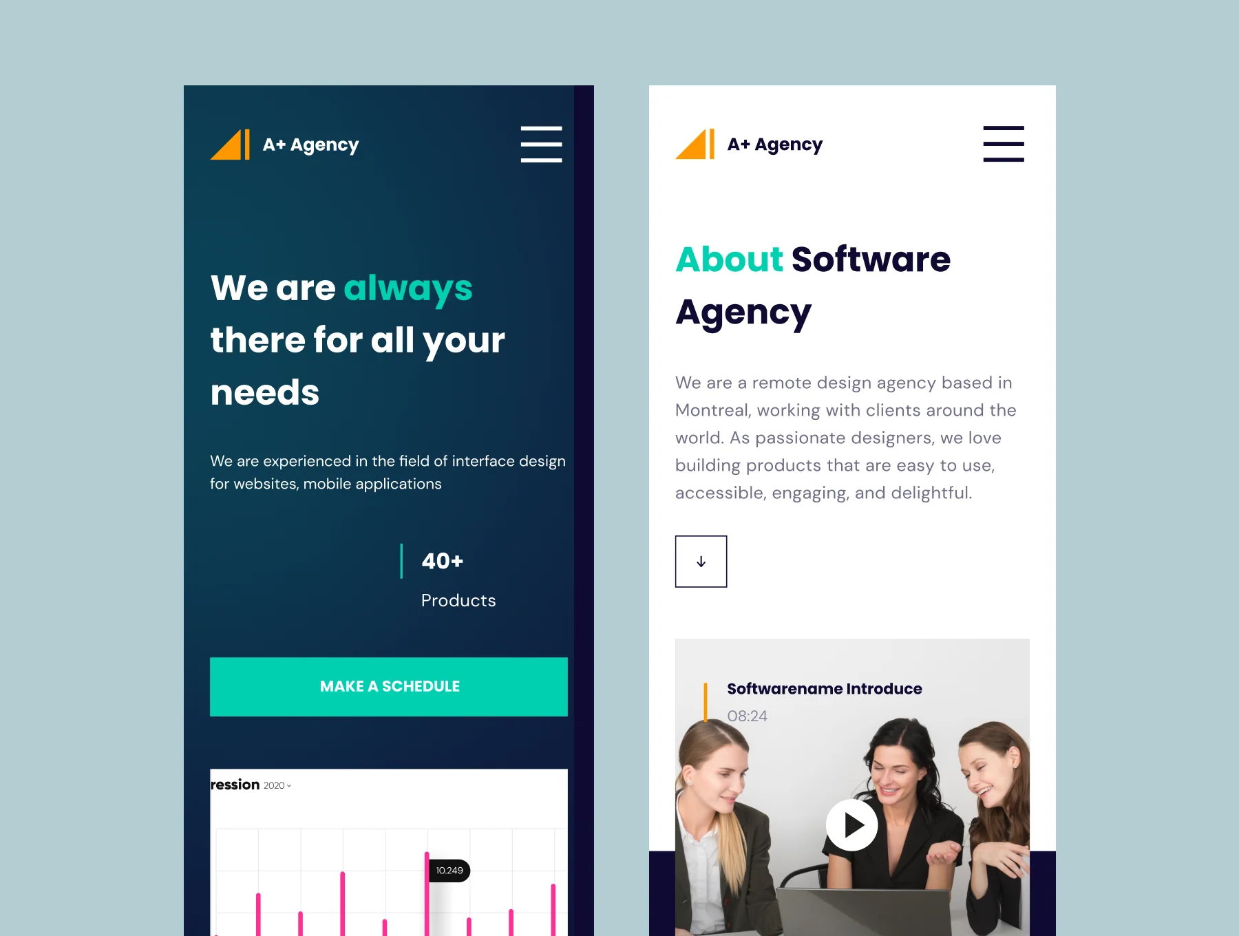 Creative Agency - Website Design UI-Kit 8