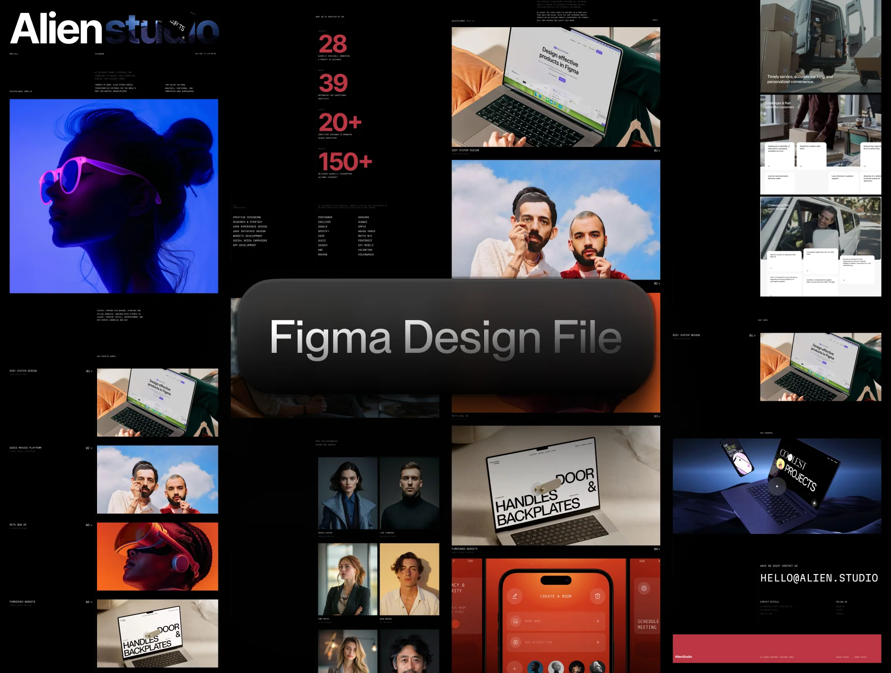 Creative Alien Studio Framer Template 3