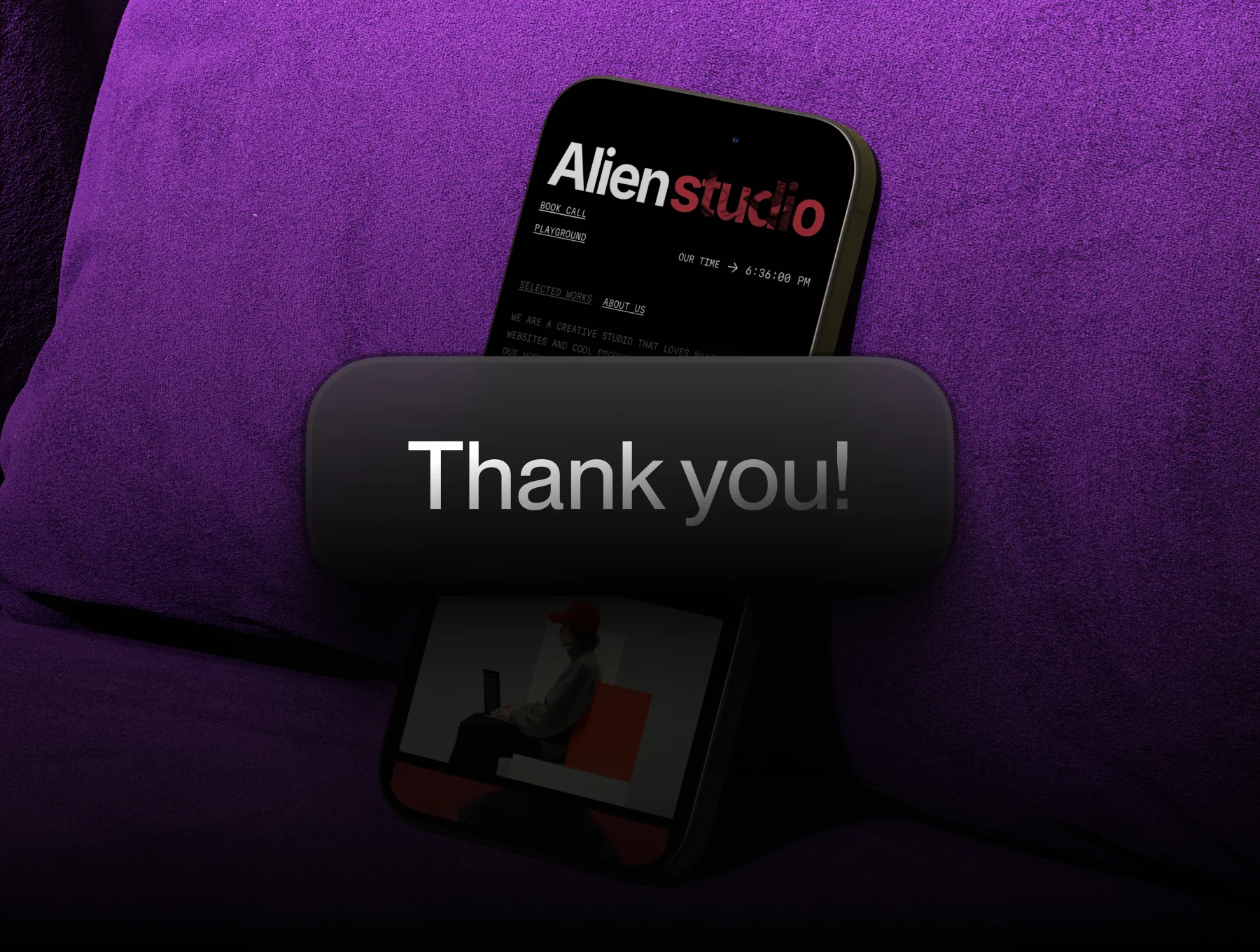 Creative Alien Studio Framer Template 6
