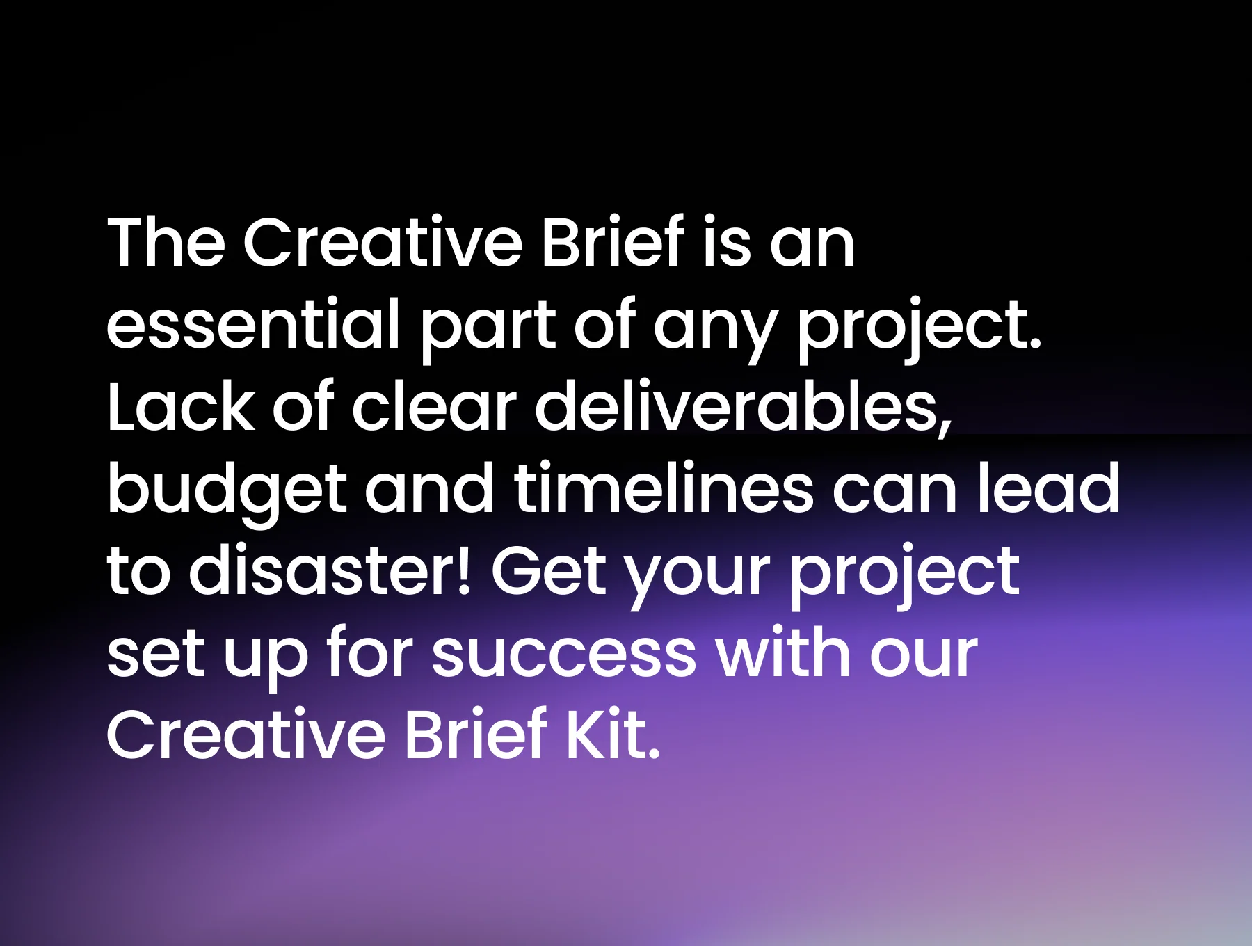 Creative Brief 2