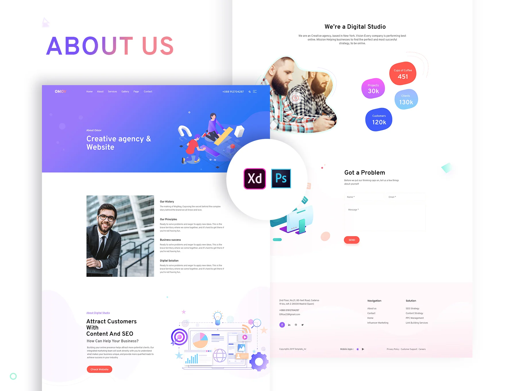 Creative Digital Studio Template 2