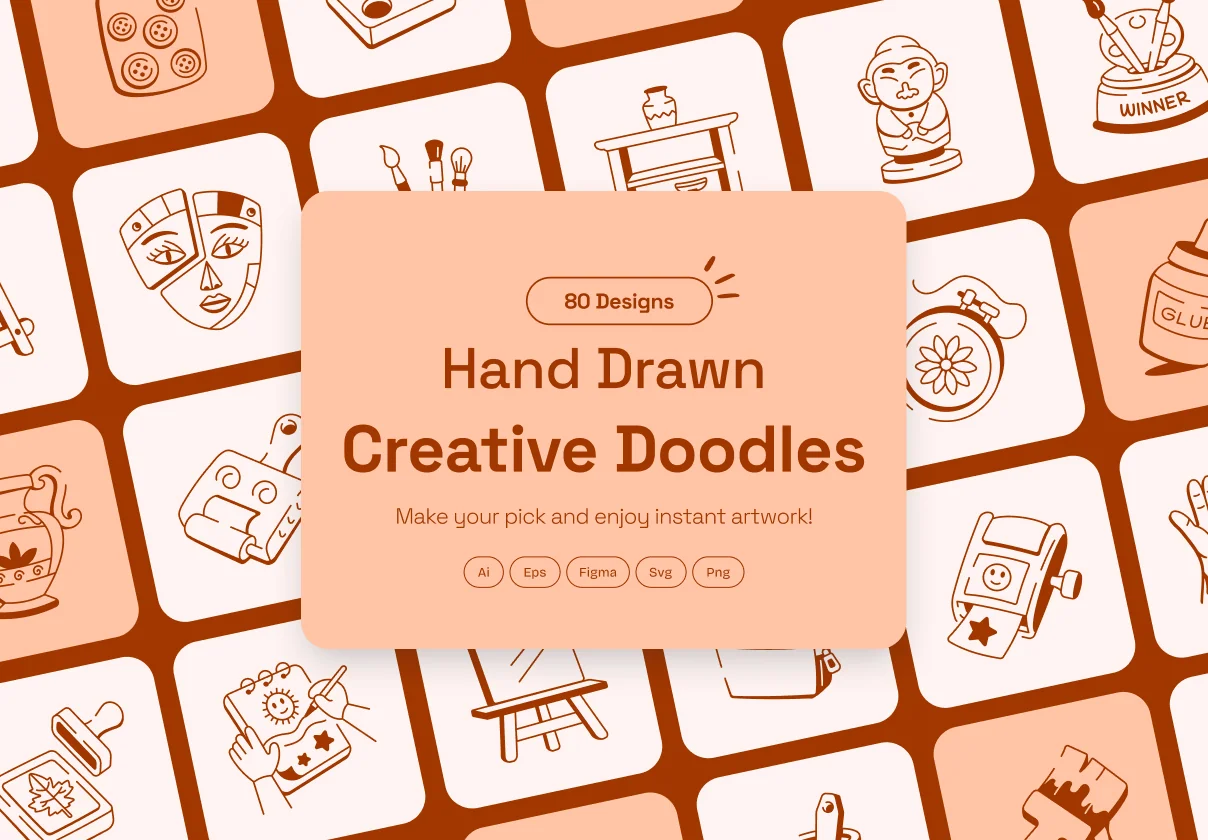 Creative Doodles Set