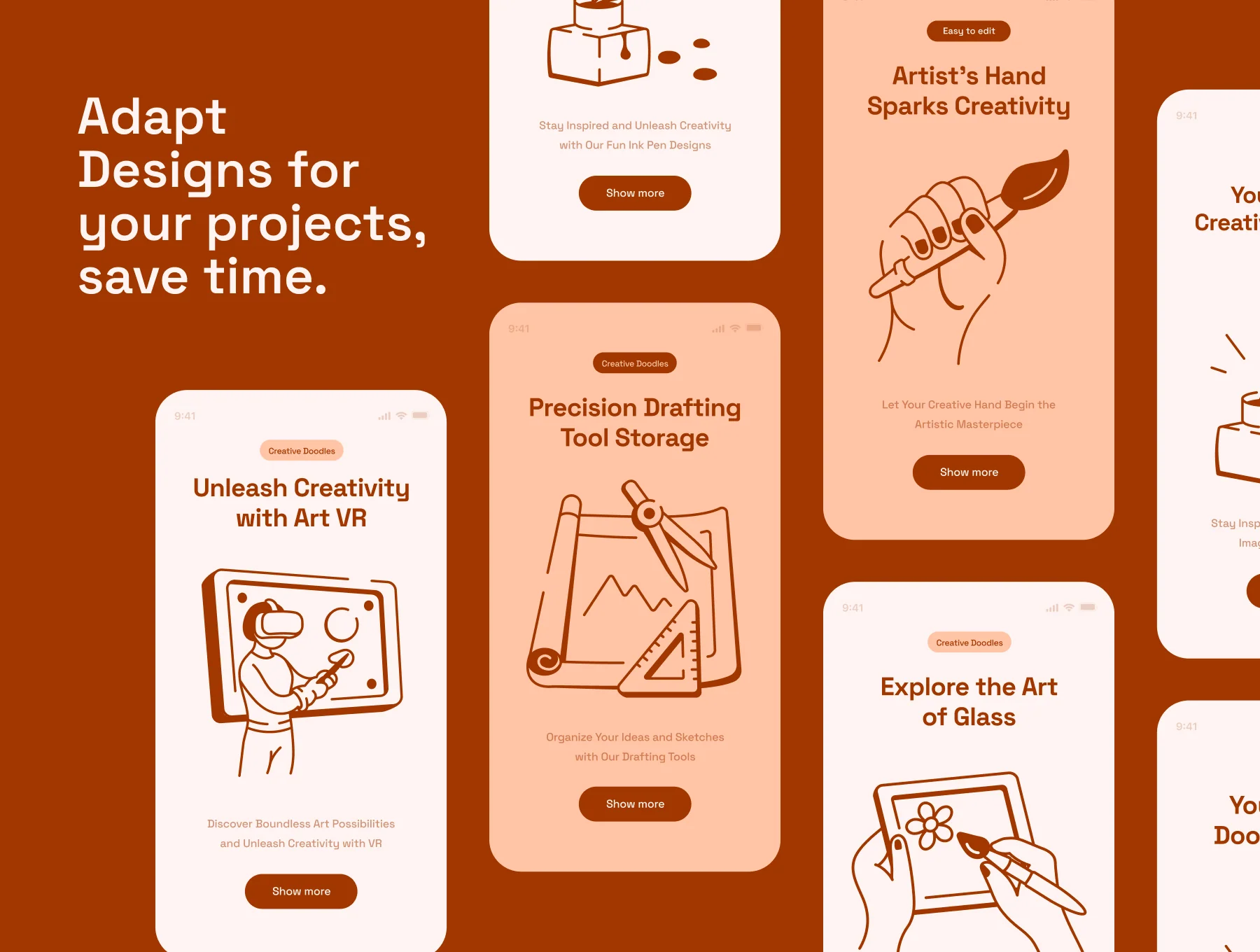Creative Doodles Set 4