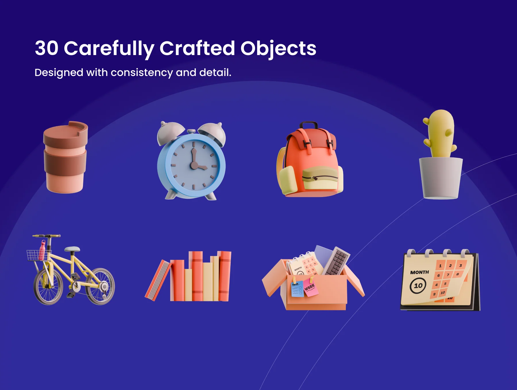 Creative Freelancer  3D Illustration  Set 3
