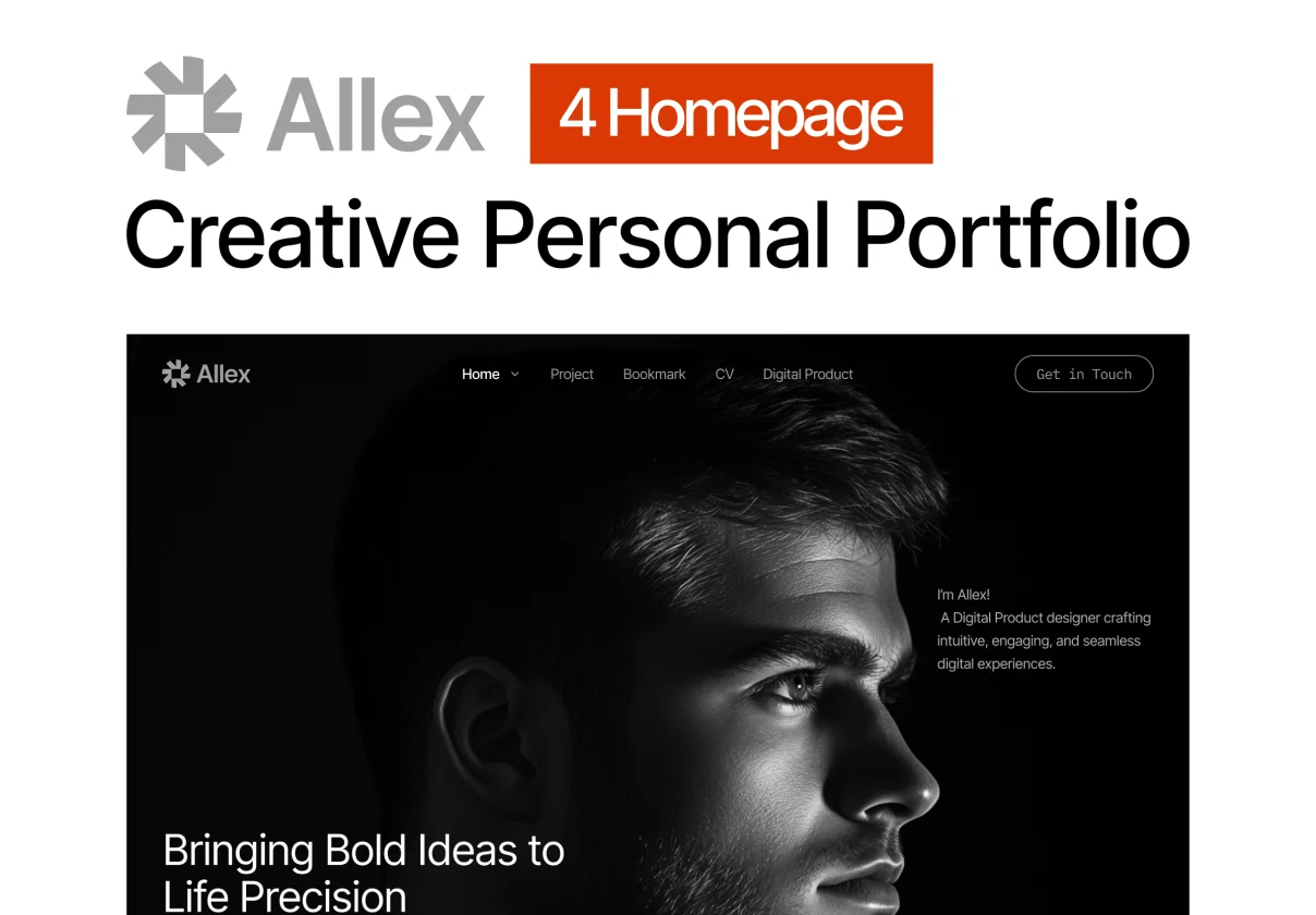 Creative Personal Portfolio Framer Template