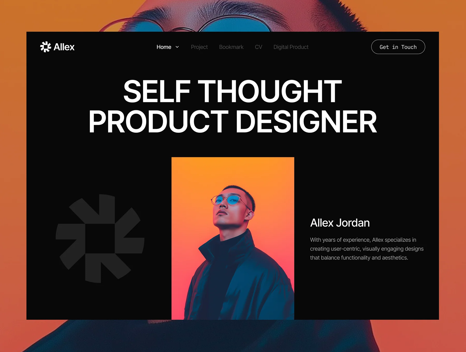 Creative Personal Portfolio Framer Template