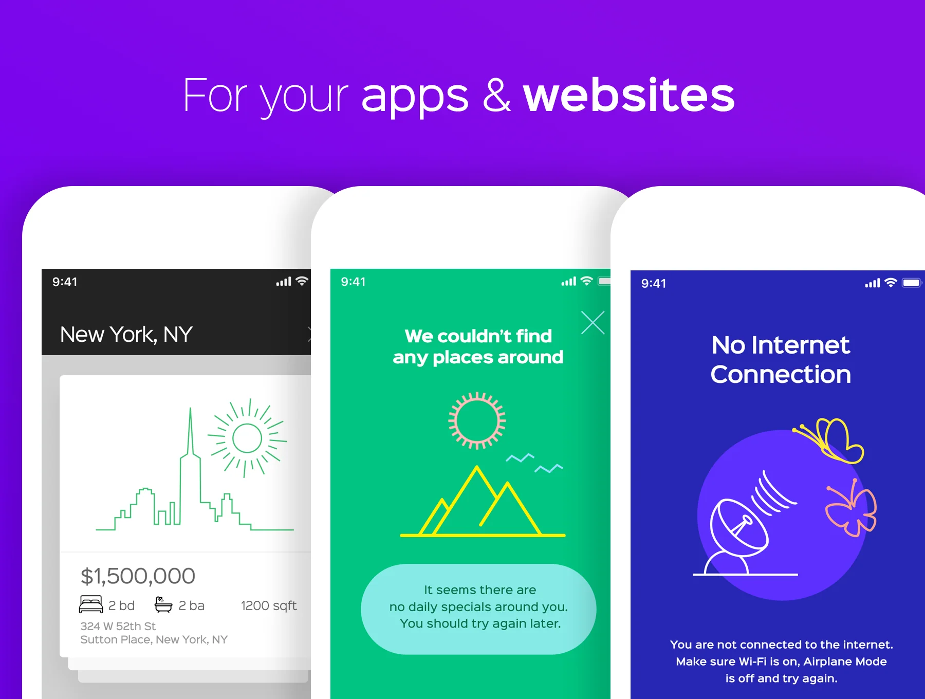 Creative Placeholders & Scene Illustrations 2
