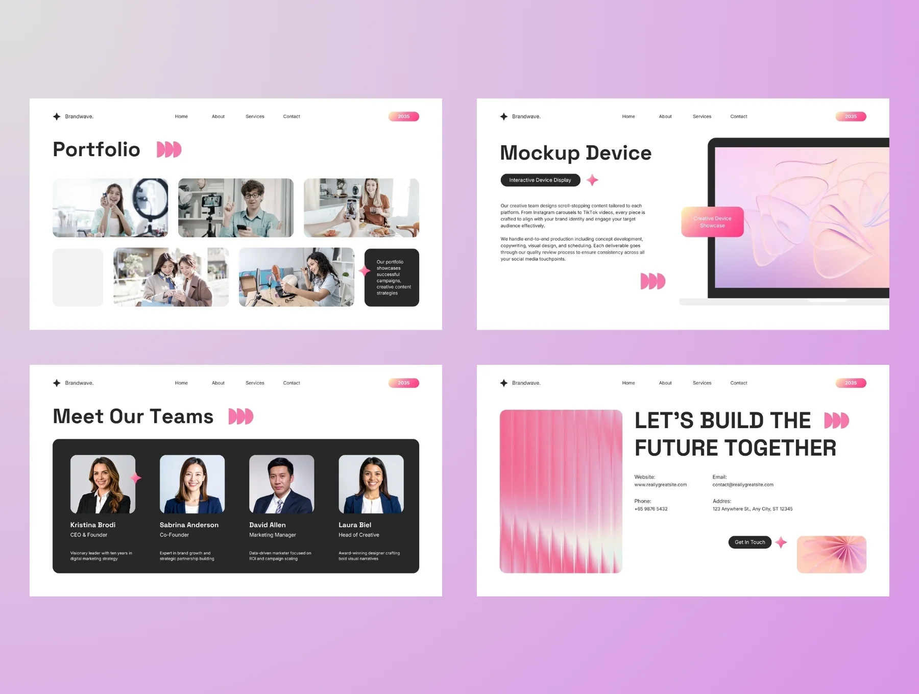 Creative Social Media Agency Pitch Deck 2