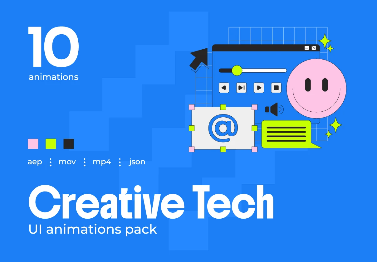 Creative Tech UI Animations Pack